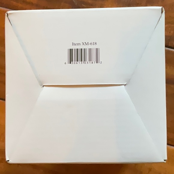 LSARTS Crystal/Green Striped 6” Tree with 9 Ornaments Xmas Decor - NIB - Picture 3 of 4